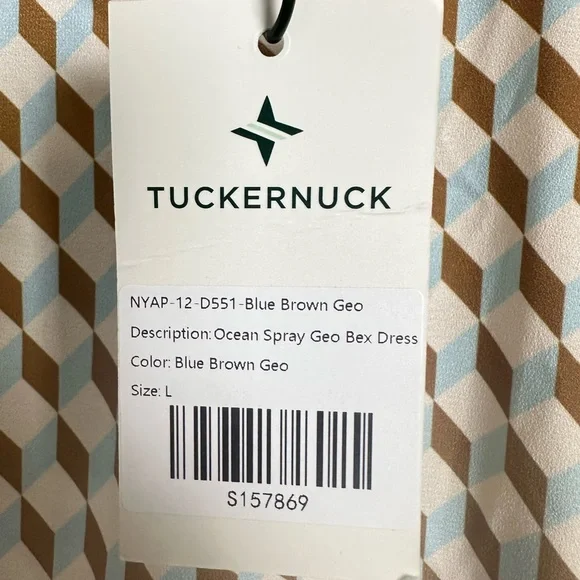 TUCKERNUCK Ocean Spray Geo Bex Dress - Picture 9 of 10